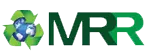 Logo for MRR featuring a green recycling symbol encircling a globe next to bold green text 'MRR.' Represents a commitment to sustainability and environmental recycling practices.